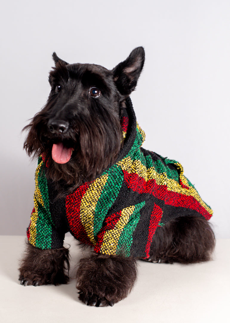 Panda Pets - Black Artisanal Dog Jacket
