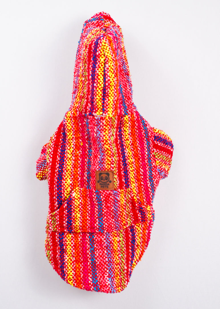 Panda Pets - Red Artisanal Dog Jacket