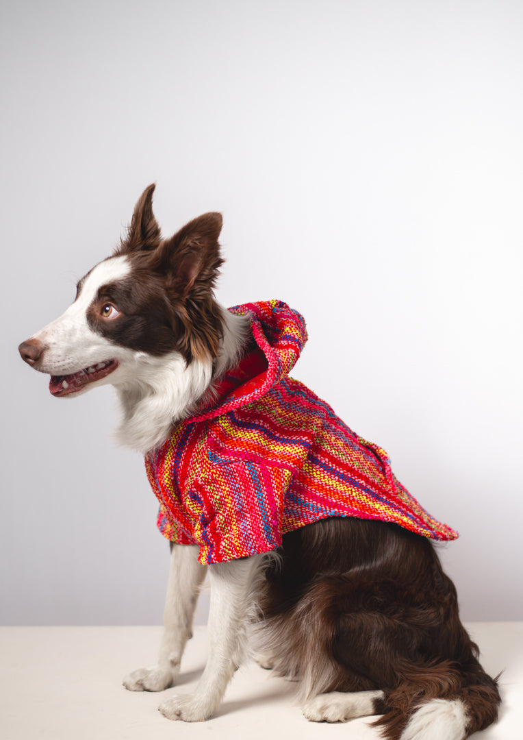 Panda Pets - Red Artisanal Dog Jacket